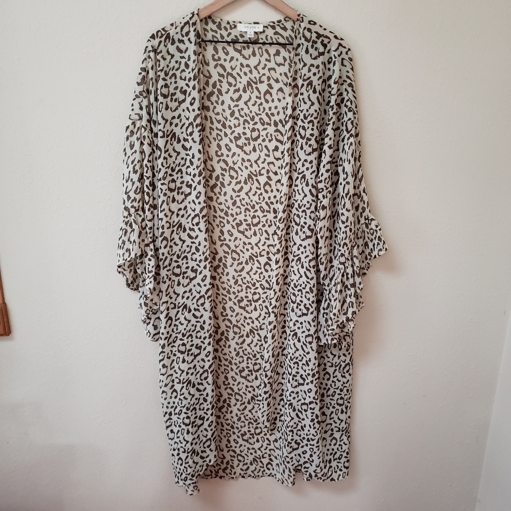 Umgee Leopard Print Kimono